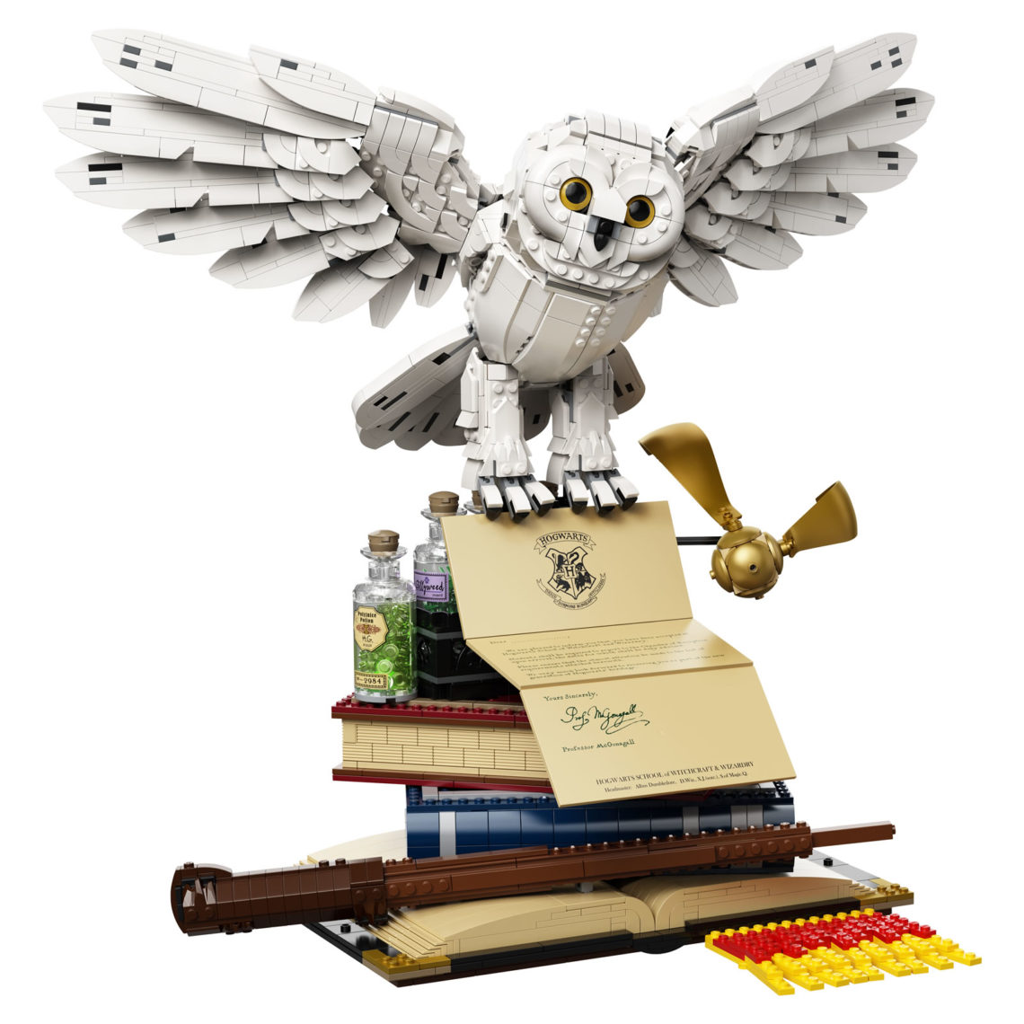 Hedwige décolle en briques LEGO Le blog de Guillaume Ghrenassia