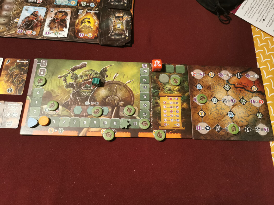 Avis et test du jeu de société Les Sombres Royaumes de Valéria (Lucky