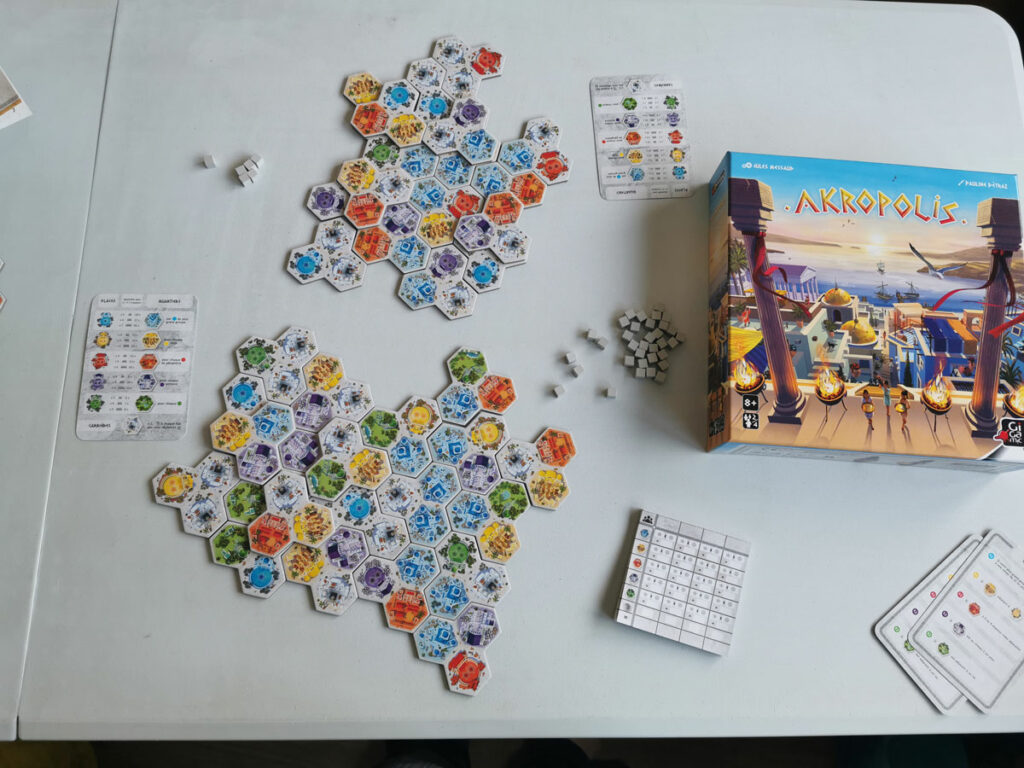 Avis et test du jeu de société Akropolis (Gigamic) - Le blog de Guillaume  Ghrenassia