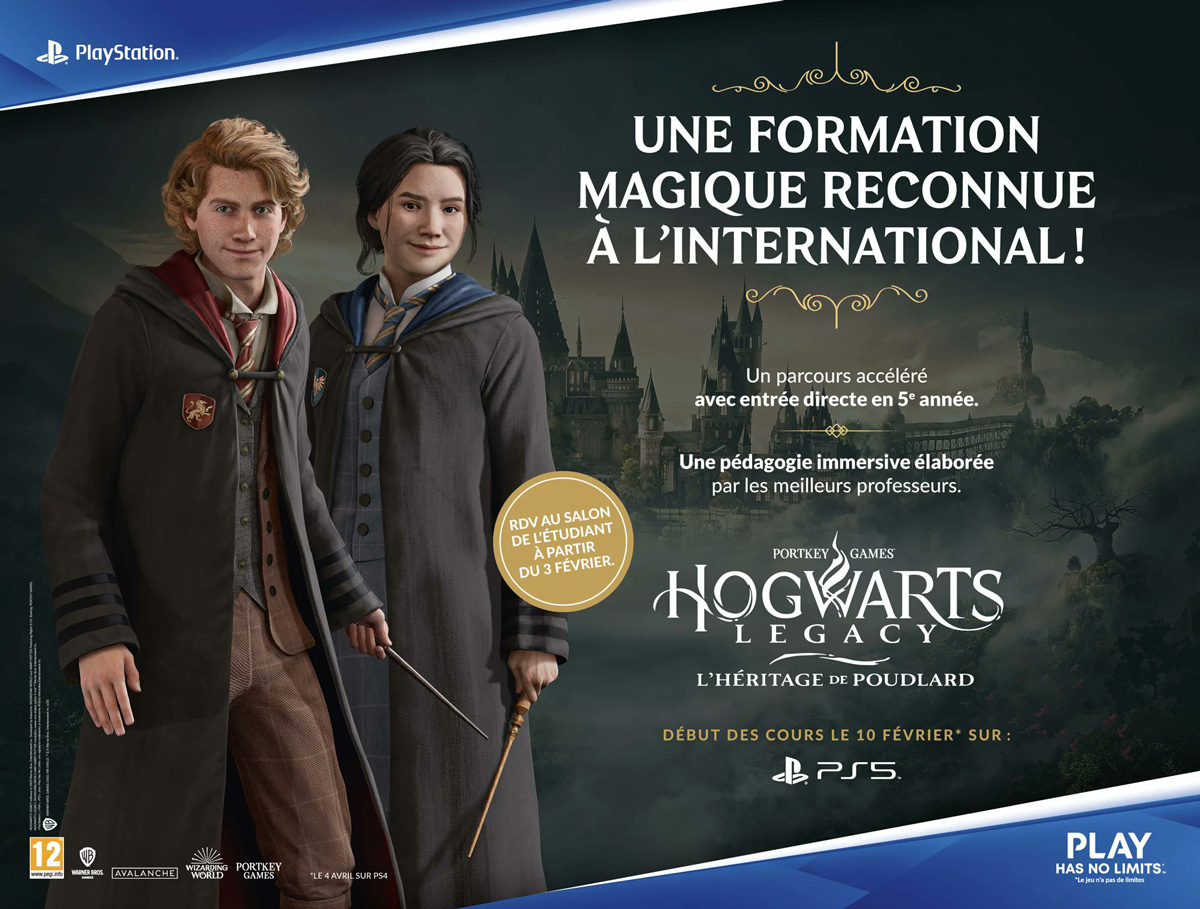 Poudlard s'installe au Salon de l'Etudiant pour la sortie du jeu