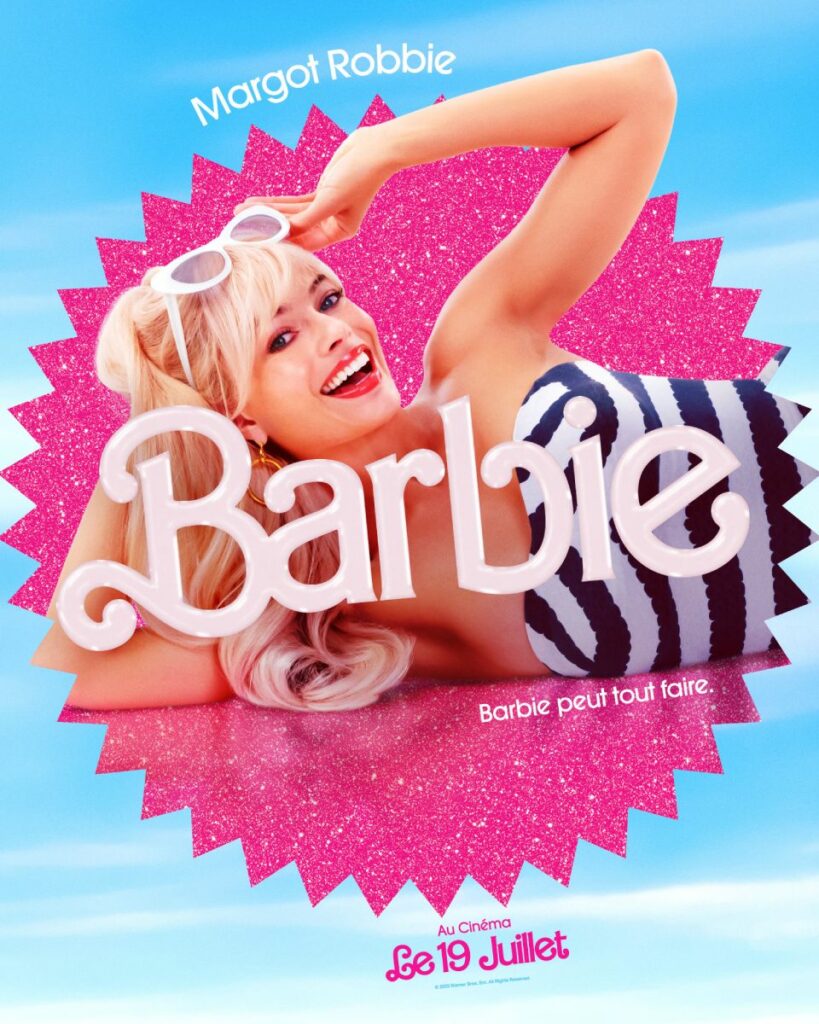 Barbie - La poupée du film - Margot Robbie - Diamants bleus - Poupée Barbie