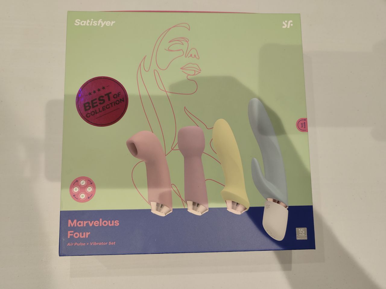 Coffret Sextoys - Calendrier de l'avent érotique 2024 Satisfyer Deluxe 