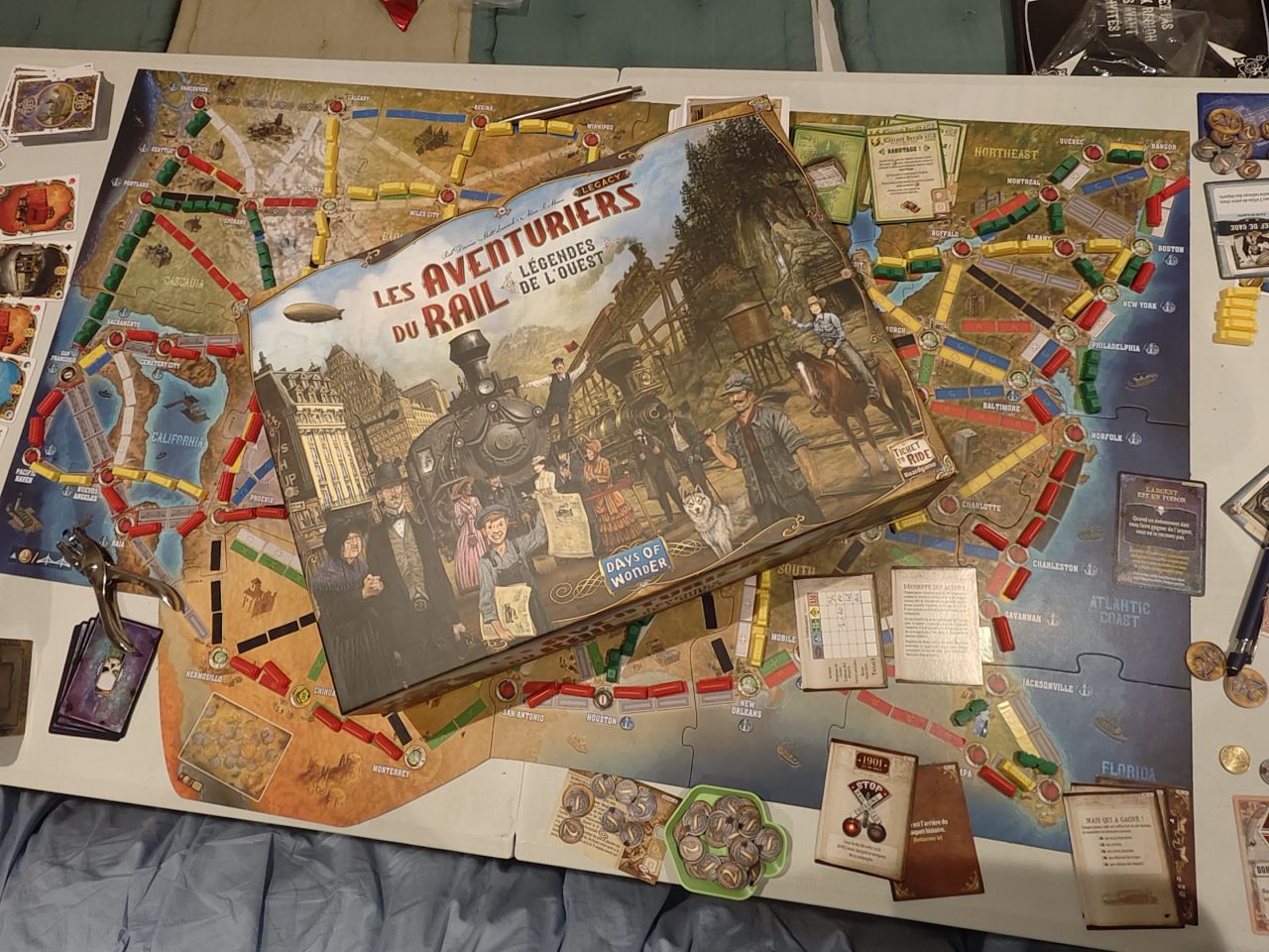 Les Aventuriers du Rail - Days of Wonder Board Game