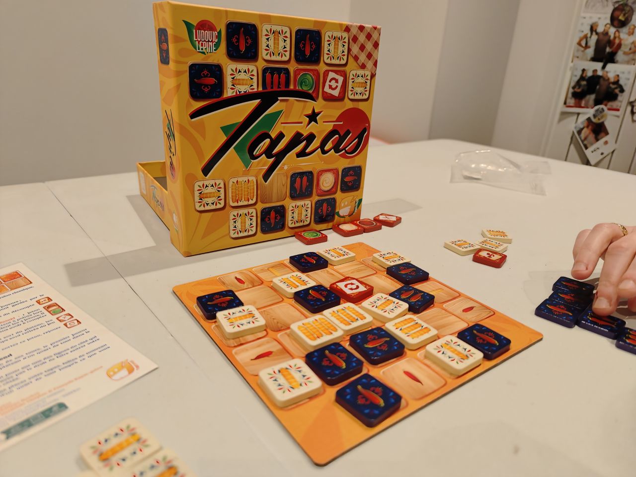 Avis et test du jeu de société Tapas (Funforge)
