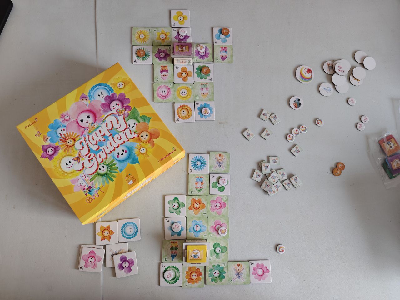 Avis et test du jeu de société Happy Garden (Funforge)