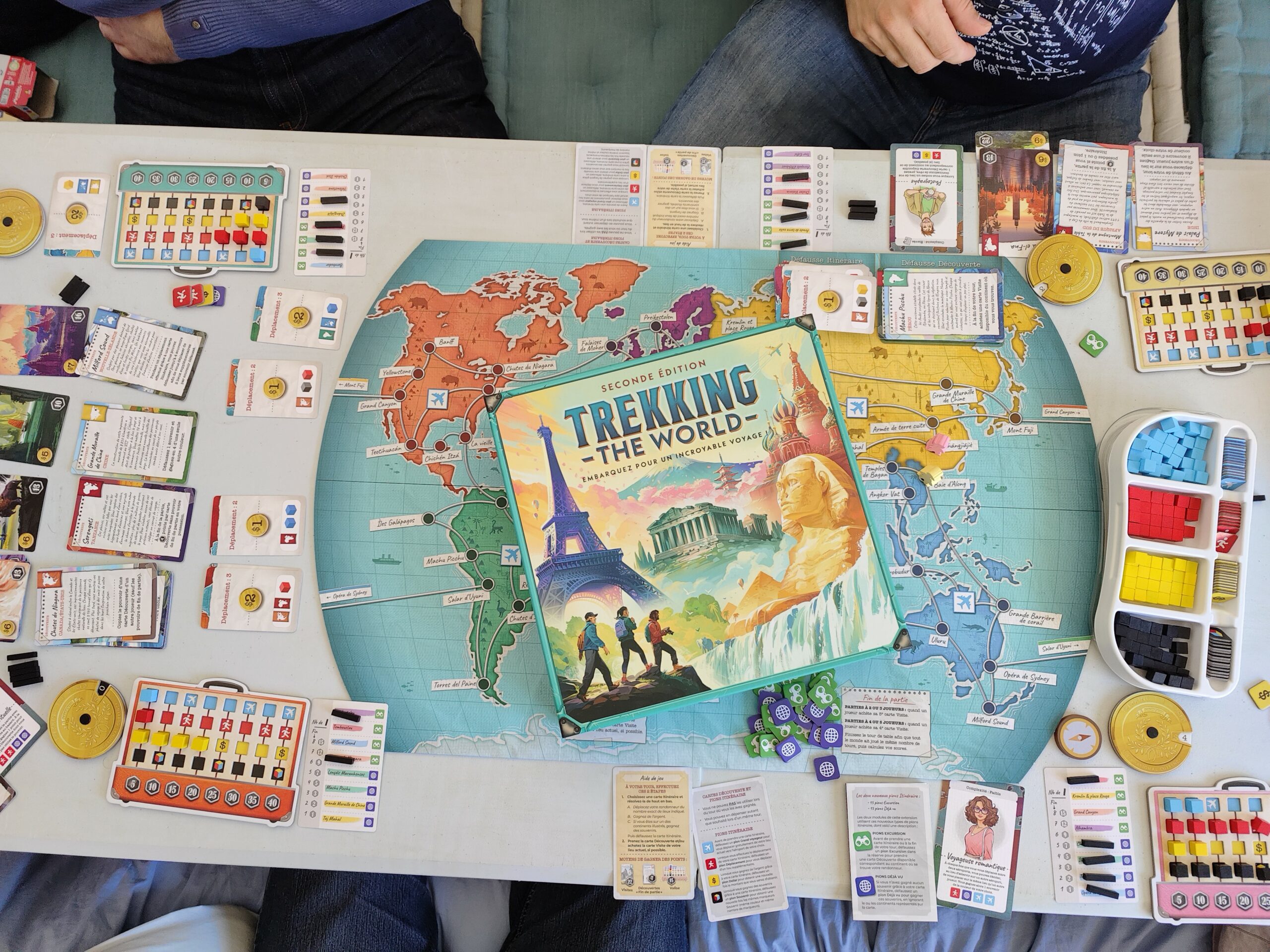 Avis et test du jeu Trekking the World + extension (Underdog Games)