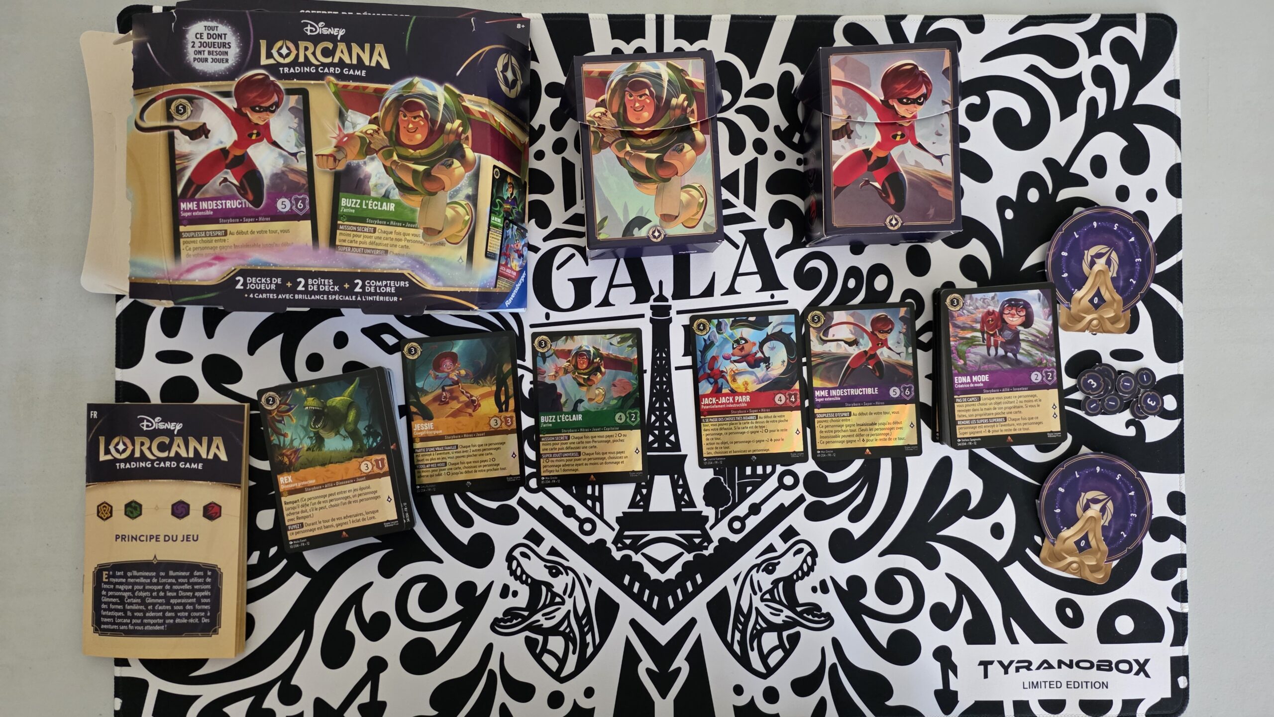 Avis et test du coffret de démarrage 2 joueurs – Mme Indestructible et Buzz l’éclair (Disney Lorcana)