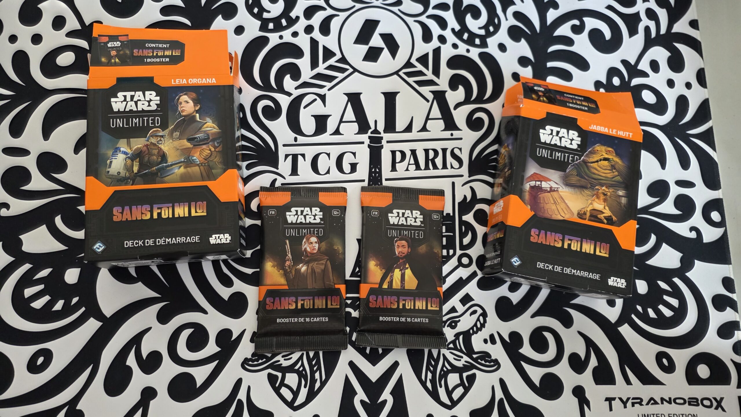J’ai testé les decks Jabba le Hutt et Leia Organa de Star Wars Unlimited