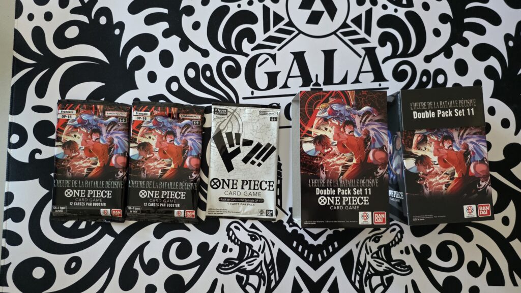 Unboxing d'une display double pack set 11 One Piece TCG