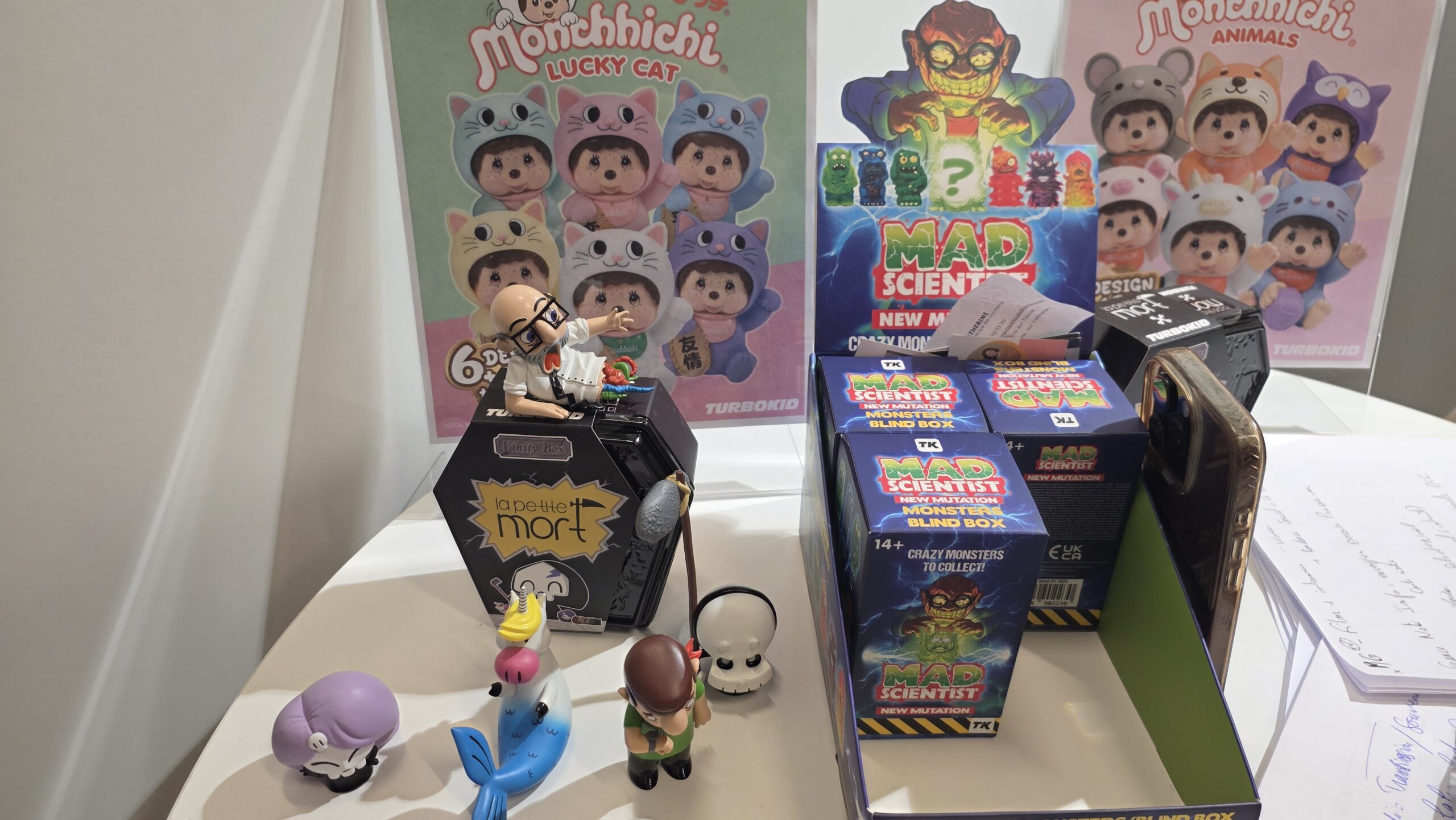 Sélection jeux et jouets pour Noël blind box la petite mort monchichi turbokid