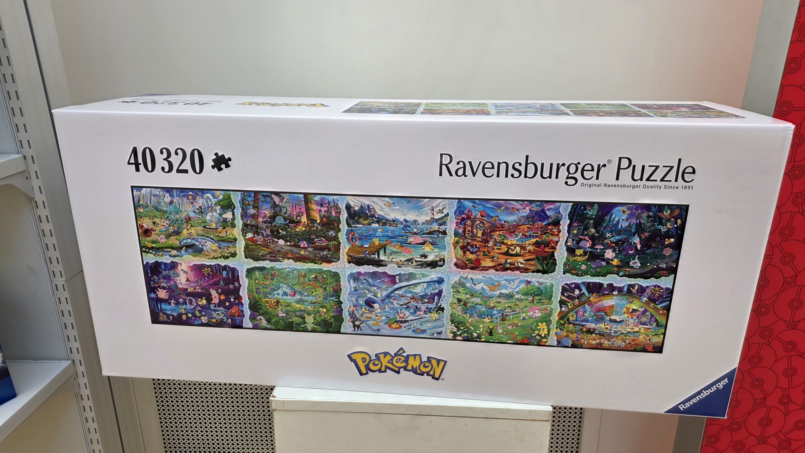 Sélection jeux et jouets pour Noël puzzle géant ravensburger pokémon